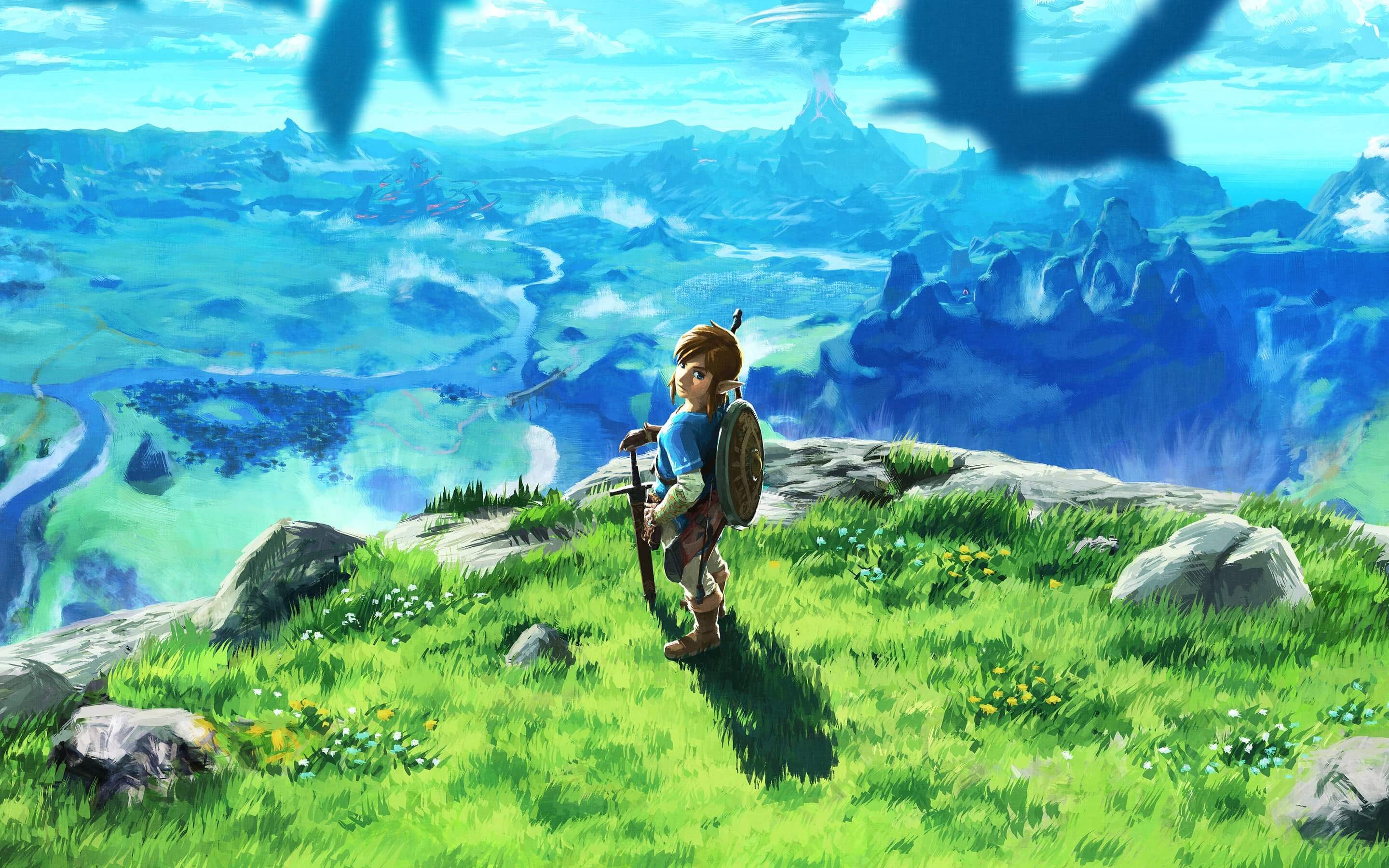 Link In Colorful Background 4K HD The Legend of Zelda Wallpapers, HD  Wallpapers