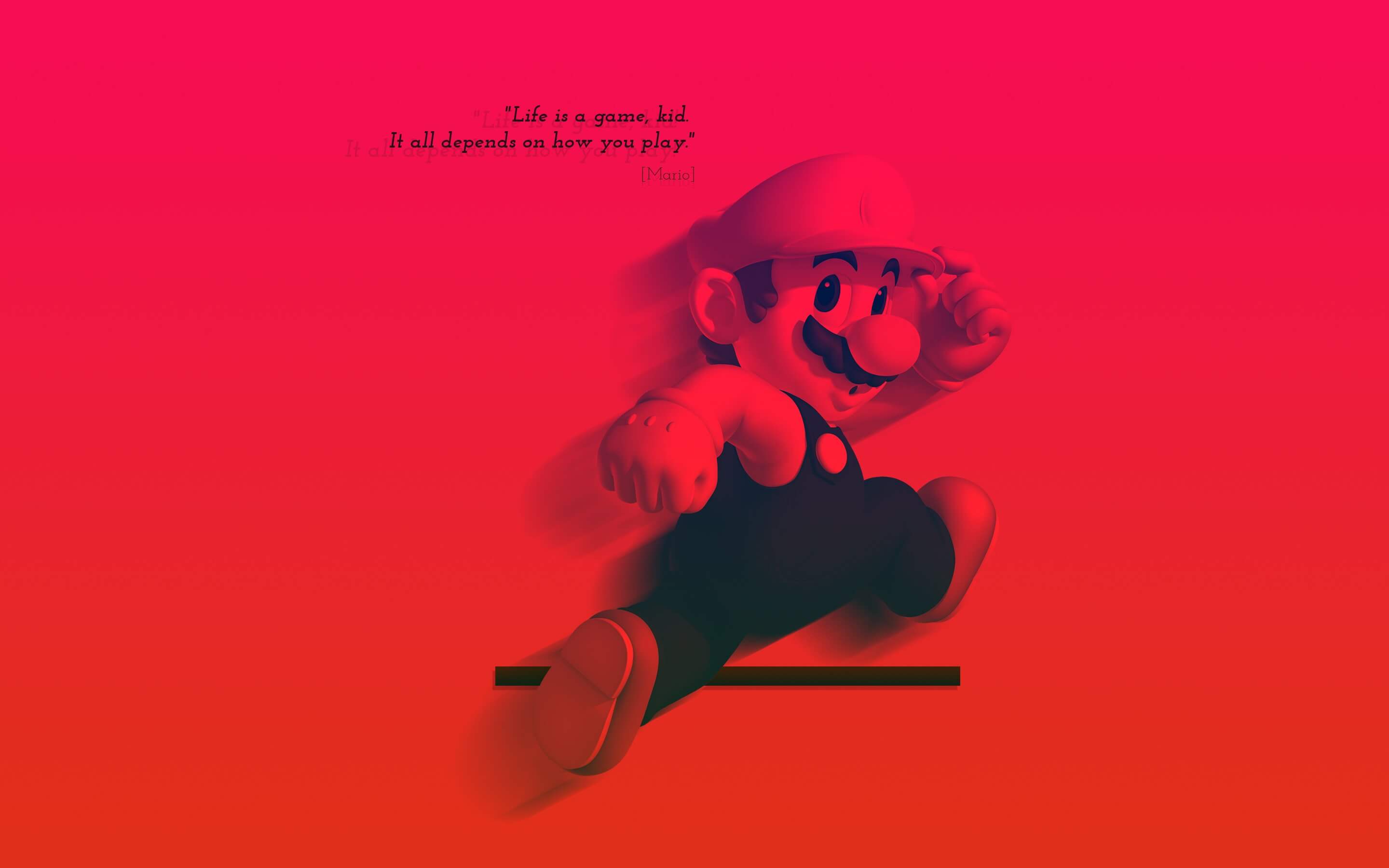 Life Is A Game Mario Video Game Typography Quotes Poster Paper Print - Lab  No.4 posters - Quotes & Motivation posters in India - Buy art, film,  design, movie, music, nature and