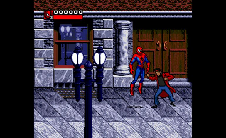 Spider man venom sega управление