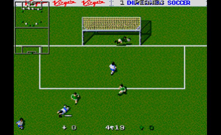 Play Dino Dini’s Soccer • Sega Genesis GamePhD