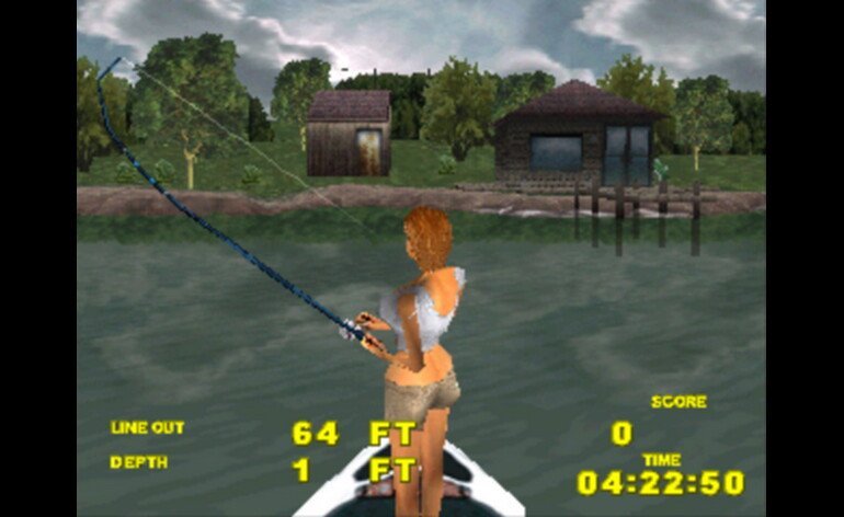 Play Big Bass Fishing • Playstation 1 GamePhD