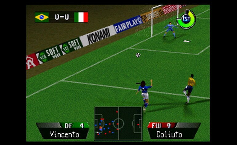 Соккер 64. International Superstar Soccer 2000. Картинка Эдит футбол 64x360.