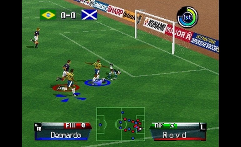 Играть международные. Soccer 1999 ps1. Soccer 98 игра. Суперстар СОККЕР 1998. Soccer super Star футбол Play online.