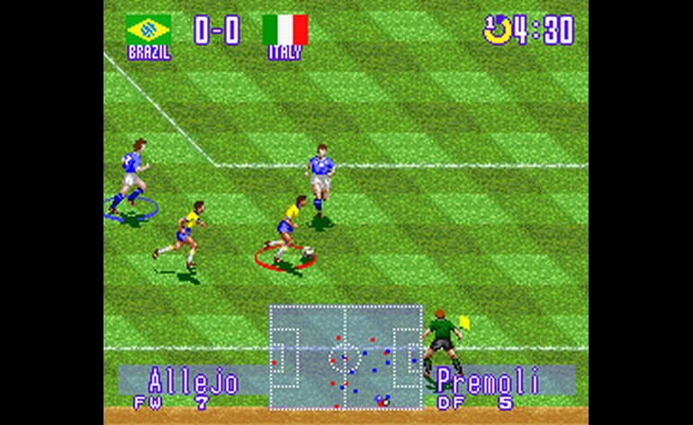 Quem eram os jogadores reais do game International Superstar Soccer Deluxe