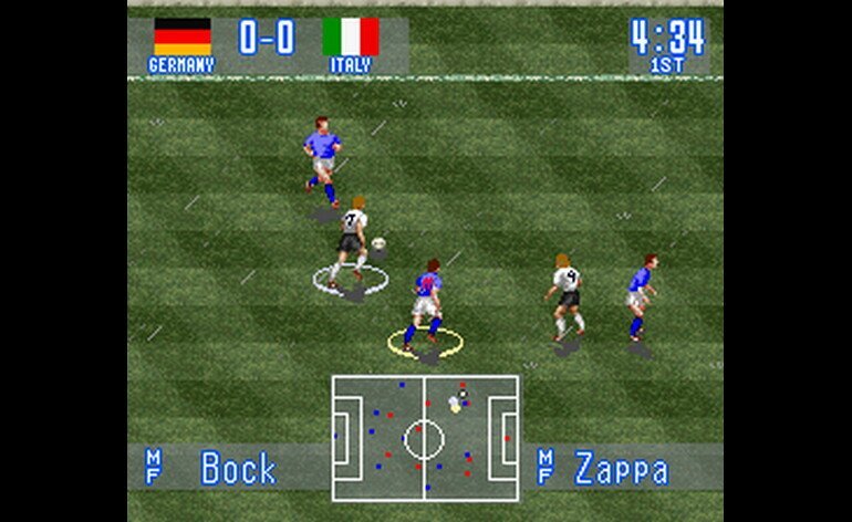 Play SNES International Superstar Soccer (USA) Online in your browser 
