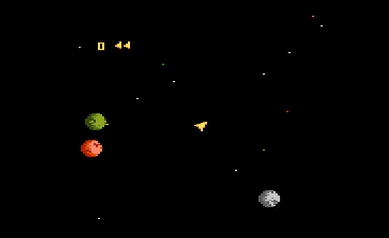 Play Asteroids (USA) • Atari 7800 GamePhD