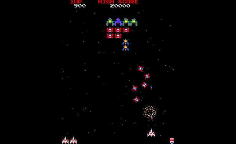 Play Galaga (Midway set 2) • Arcade GamePhD