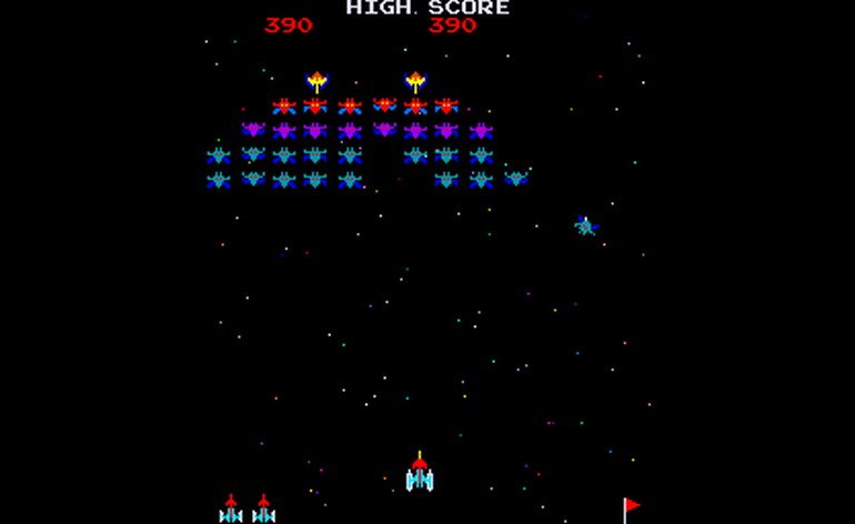 Play Galaxian (Midway set 2) • Arcade GamePhD