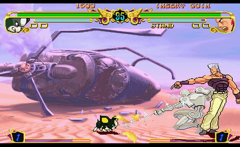 Play Arcade JoJo's Venture / JoJo no Kimyou na Bouken (Japan 990108) Online  in your browser 