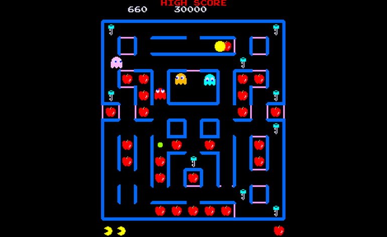 Play Arcade Jr. Pac-Man (speedup hack) Online in your browser 