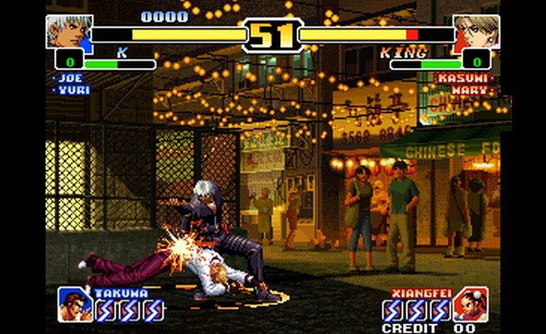 The King of Fighters 99. Mk4 mame. The COMBATRIBES mame. KOF 99 moves.