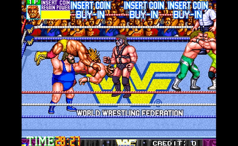 Play WWF WrestleFest (US Tecmo) • Arcade GamePhD