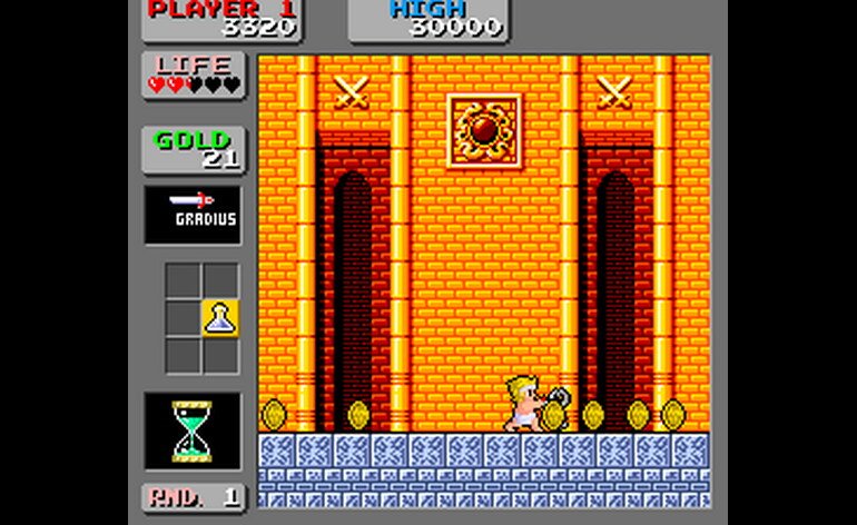 Wonder boy in Monster Land (English Bootleg Set 1).