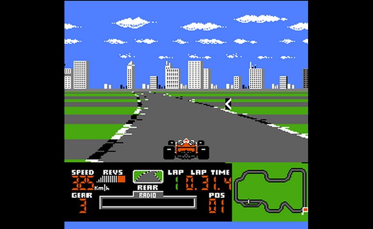 Play Ferrari - Grand Prix Challenge (Europe) • NES GamePhD